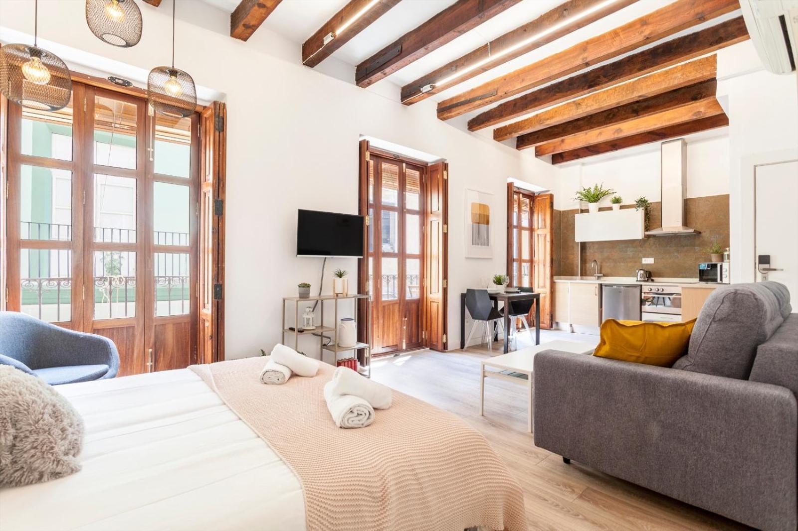 Modern Flat By Mercado Central In Ciutat Vella バレンシア エクステリア 写真
